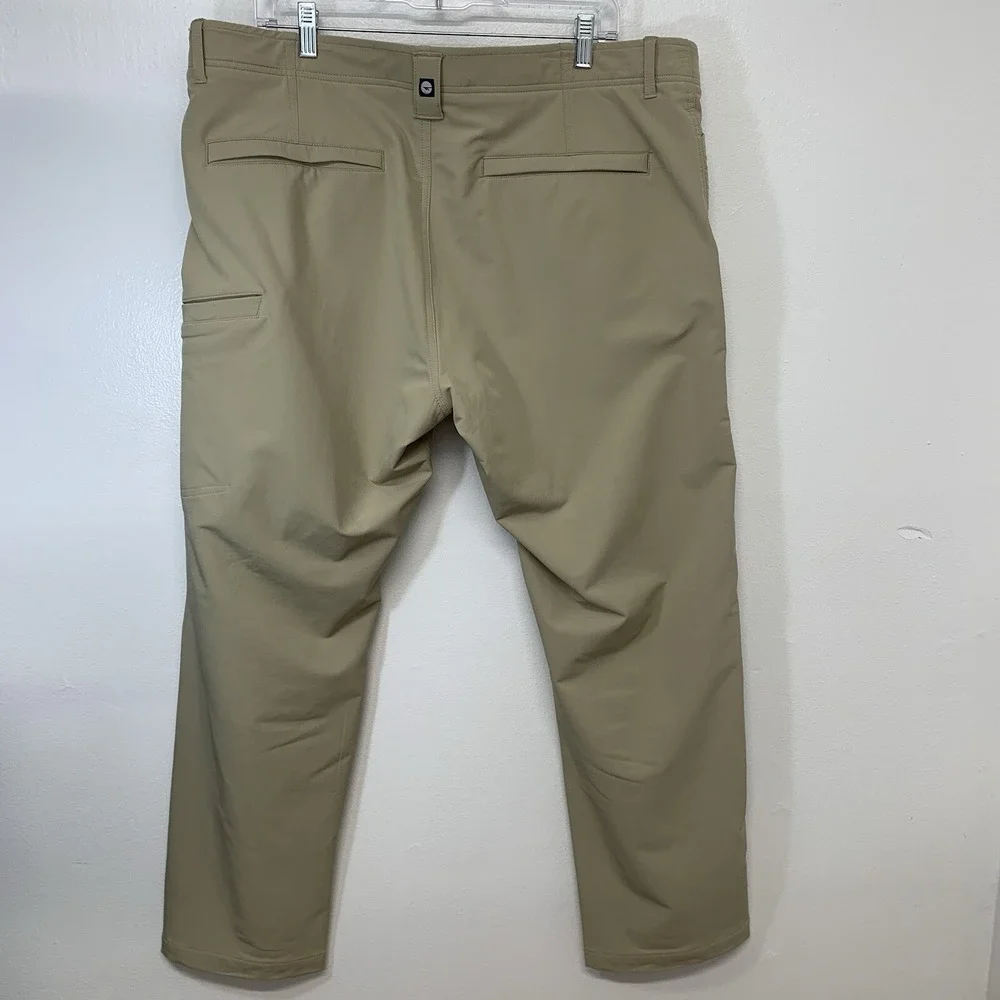 Hi Tec Hiking Pants Men 38x30 Utility Pockets Neutral Casual‎ Workwear Travel